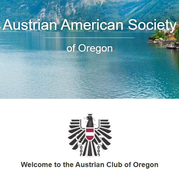 German Speaking Organization in USA - Austrian-American Society of Oregon