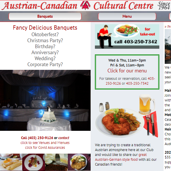Austrian Organization in Calgary Alberta - Austrian-Canadian Cultural Centre